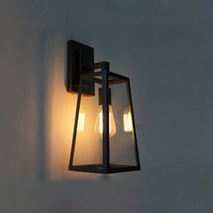 HEIKESZ Retro LOFT Industrial Style Living Room Wall Lamp American Country Farmhouse Barn Gooseneck Wall Lamp Cafe B & B Balcony Light
