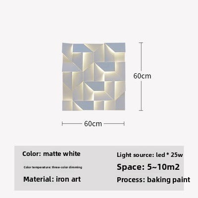 HEIKESZ Designer creative living room wall lamp model room bedroom background wall corridor entrance art decorative painting lamp light fixtures for celling lights