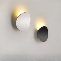 HEIKESZ Modern LED Wall Lamp Minimalist Nordic Style for Bedroom Living Room Corridor Aisle Background Lighting