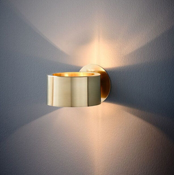 HEIKESZ American Simple and Light Luxury Wall Lamp for Living Room Bedroom Hotel Cafe Restaurant Clothing Store Aisle