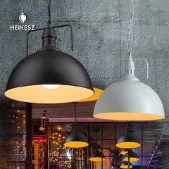 HEIKESZ American Country Bar Bar Chandelier Restaurant LOFT Industrial Style Chandelier Wrought Iron Led Billiard Lamp American Style retro outdoor indoor retro bedroom lamp american-style Industrial wind