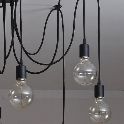 HEIKESZ American LOFT Industrial Style Chandelier Creative Personality Clothing Store Internet Bar Bar Loose Flower Chandelier Decoration american style retro outdoor indoor retro bedroom lamp american-style Industrial wind