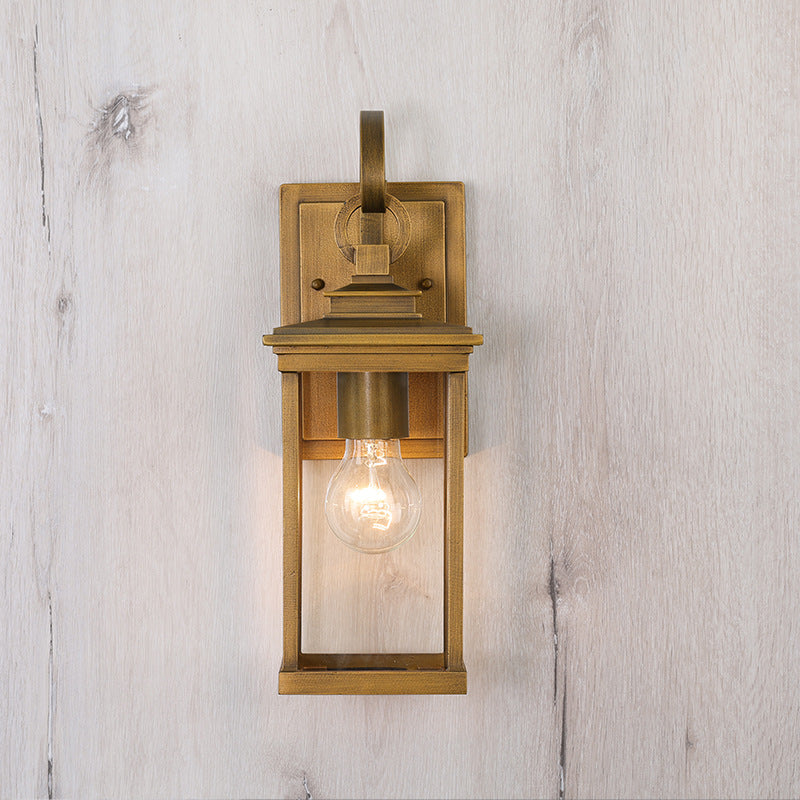 HEIKESZ Outdoor light waterproof super bright garden villa exterior wall gate balcony American retro corridor outdoor courtyard wall light