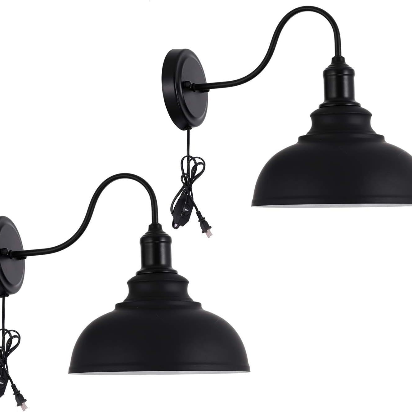 HEIKESZ American Retro Industrial Style Decoration Wall Lamp Bar Restaurant and Cafe Internet Coffee Corridor Aisle Balcony Iron Craft Wall Lamp