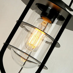HEIKESZ American Retro Industrial Style Loft Wrought Iron Creative Wall Lamp Dock Lamp Restaurant Balcony Corridor Bedside Shop Decoration american style retro outdoor indoor retro bedroom lamp american-style Industrial wind