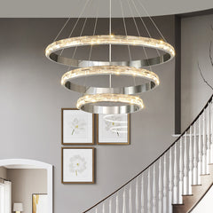 HEIKESZ Post-Modern Crystal Chandelier Luxury Creative Home Living Room Decorative Lighting for Upscale Cafe Store