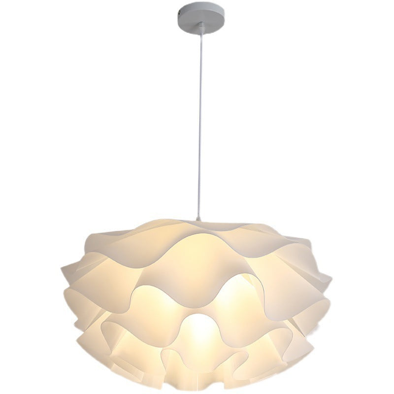 HEIKESZ Nordic Modern Minimalist Creative Flower Internet Celebrity Clothing Store Ins Girl Cozy Restaurant Bedroom Pine Ceiling Light