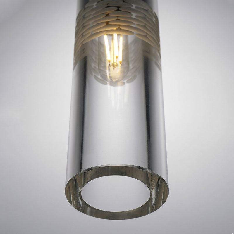 HEIKESZ Postmodern simple restaurant single head personalized bar cafe study bedside small chandelier fishing line lamp crystal chandelier lamp light fixtures for celling light