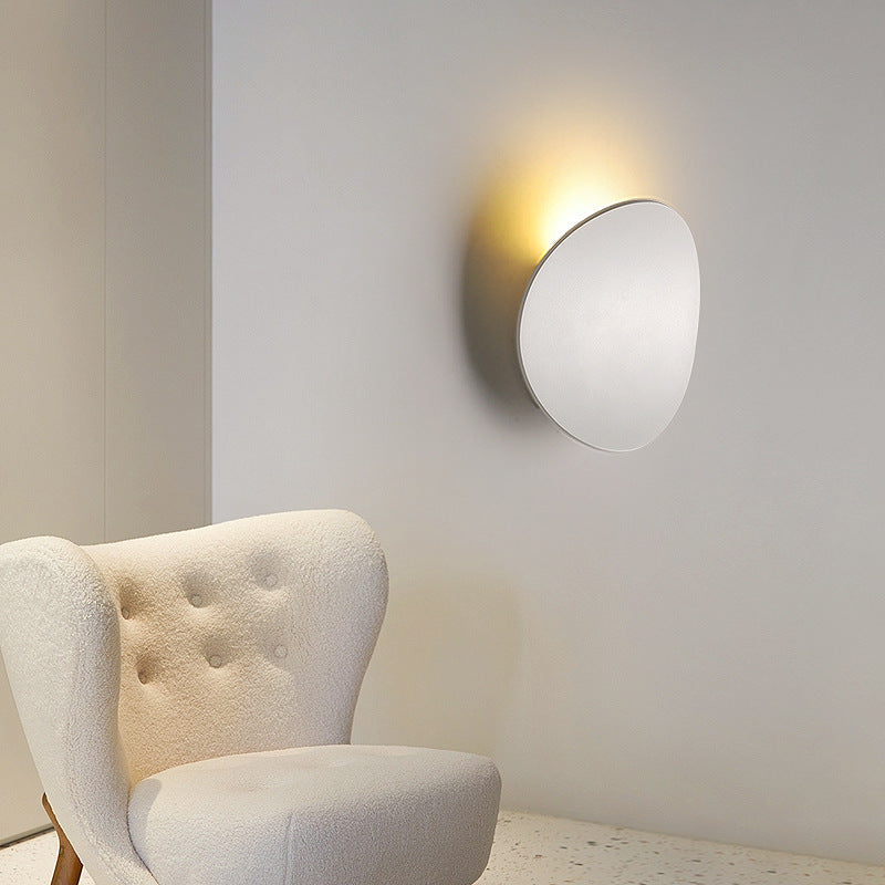 HEIKESZ Modern LED Wall Lamp Minimalist Nordic Style for Bedroom Living Room Corridor Aisle Background Lighting