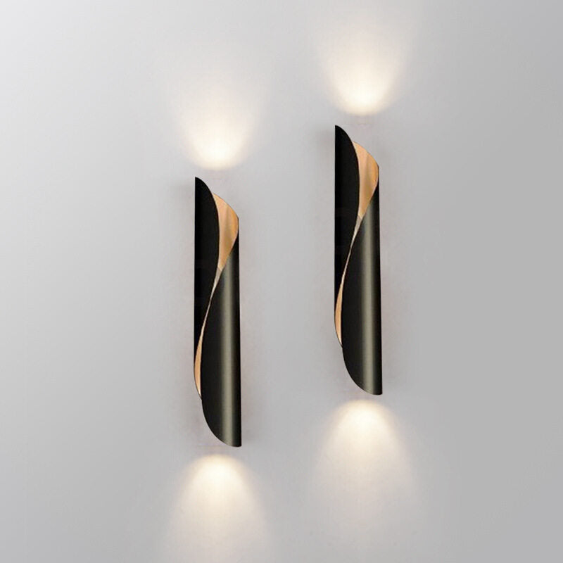 HEIKESZ Nordic Modern LED Wall Lamp for Living Room Bedroom Corridor Dining Room Coffee Simple Creative Indoor Lighting