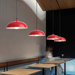 HEIKESZ Red industrial style retro Japanese restaurant hot pot restaurant store shop simple single head lampshade hotel special chandelier