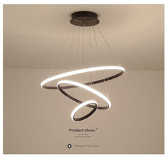 HEIKESZ New Post-Modern Chandelier Lamp for Living Room Bedroom Dining Bar Modern Simple Ceiling Lighting Fixture