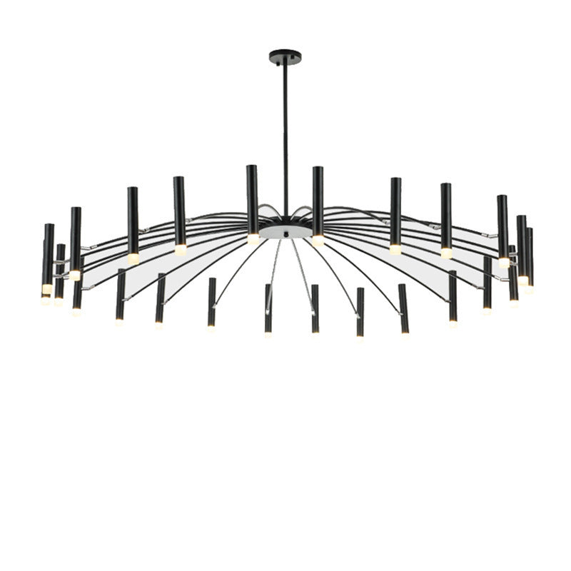 HEIKESZ Nordic postmodern simple restaurant chandelier creative personality living room dining room atmosphere artist household wrought iron chandelier lamp light fixtures for celling light
