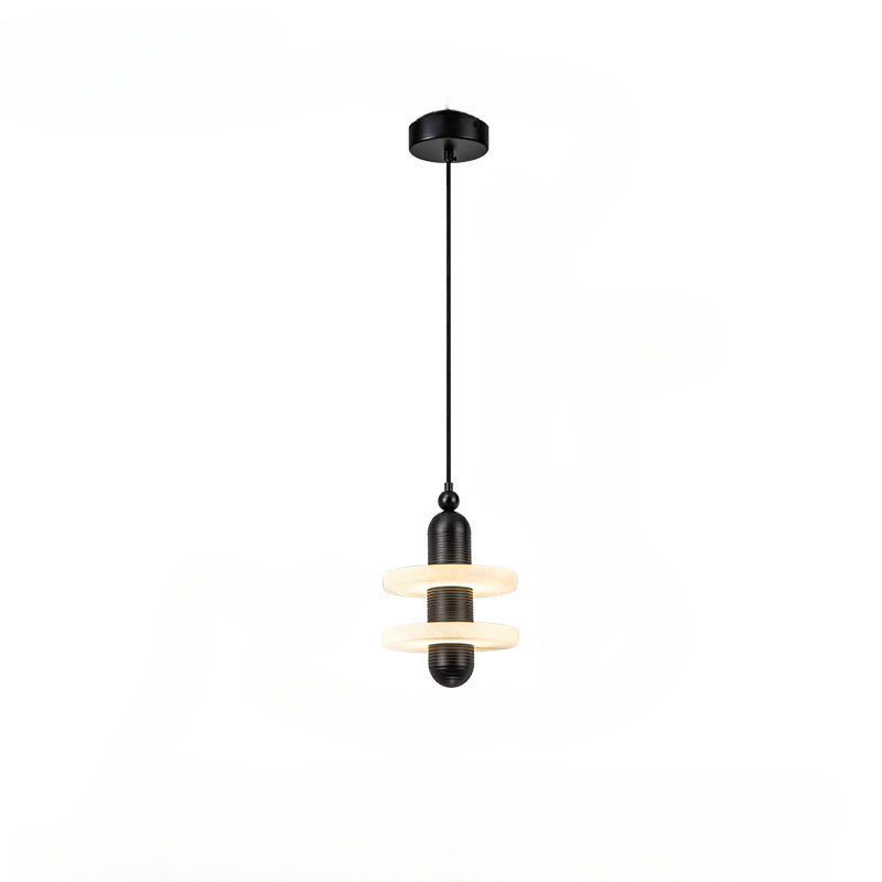 HEIKESZ Modern Chandelier Luxury Spanish Marble Designer Light for Dining Room Bedroom Bar Counter Ceiling Lighting Fixtures