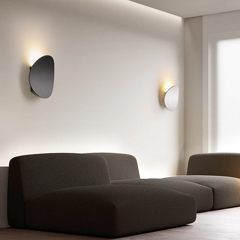 HEIKESZ Modern LED Wall Lamp Minimalist Nordic Style for Bedroom Living Room Corridor Aisle Background Lighting