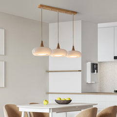 HEIKESZ Nordic creative persimmon chandelier retro Japanese Bauhaus restaurant bar chandelier simple study bedroom hanging lamp light fixtures for celling lights