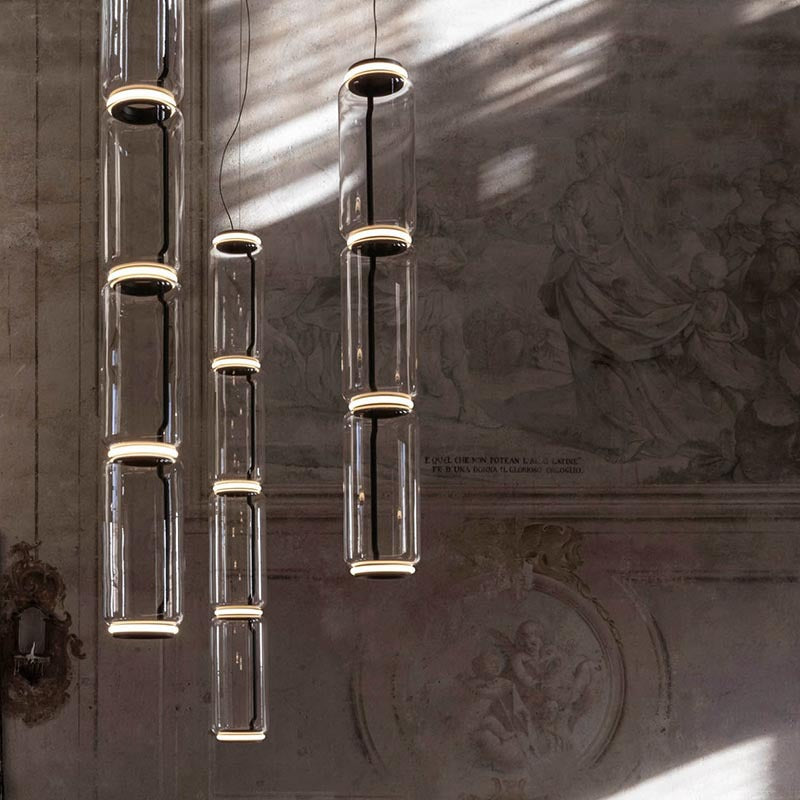 HEIKESZ Italian Designer Crystal Glass Chandelier for Villa Duplex Hotel Lobby Creative Art Decoration Indoor Dining Room Living Room