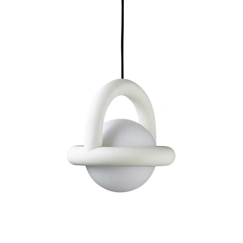 HEIKESZ Nordic minimalist art creative balloon living room dining room decorative chandelier modern wabi wind bedroom bedside small chandelier lamp light fixtures for celling light