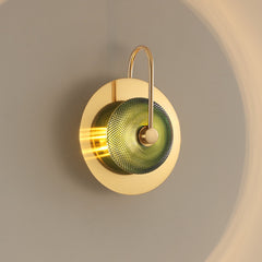 HEIKESZ Nordic Luxury Wall Light Modern Creative Designer LED Bulb for Living Room Bedroom Hotel Homestay Simple Bedside Lamp