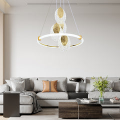 HEIKESZ Cross-border light luxury restaurant chandelier simple atmosphere creative bar chandelier home living room hall bedroom lamp lighting fixtures for celling lighting