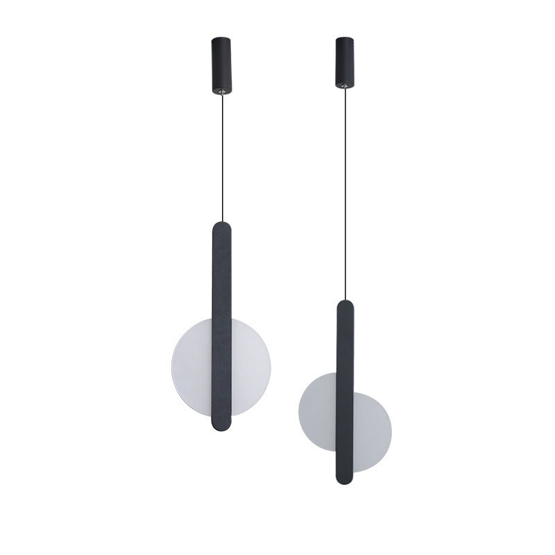 HEIKESZ Modern Nordic Minimalist Bedside Chandelier Creative Long Line Droplight Luxury Lighting for Bedroom Living Room Ceiling Lamp