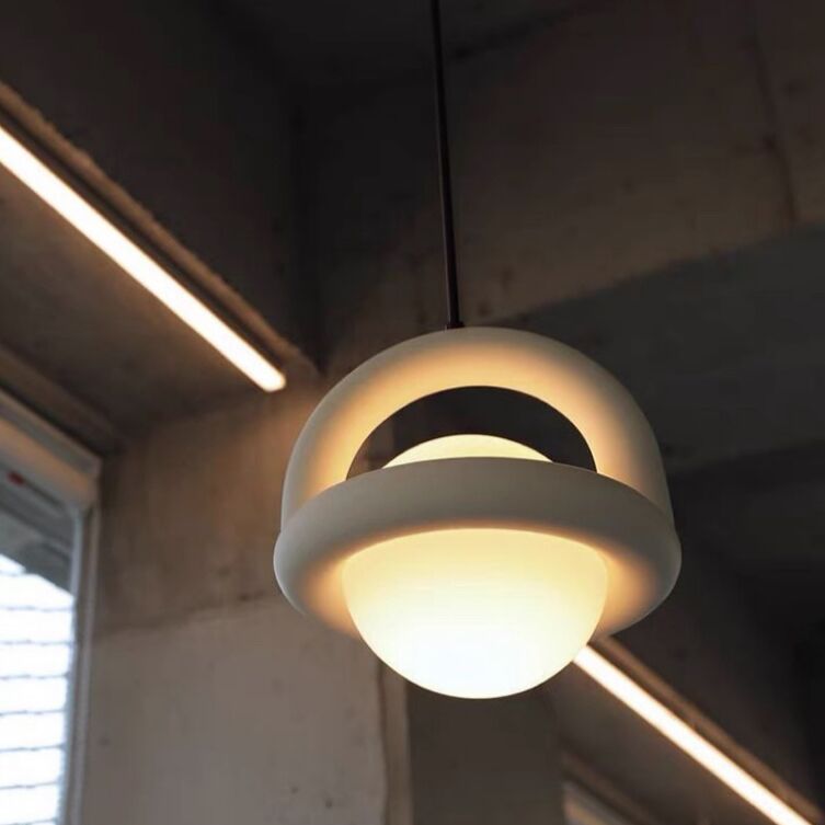 HEIKESZ Nordic minimalist art creative balloon living room dining room decorative chandelier modern wabi wind bedroom bedside small chandelier lamp light fixtures for celling light