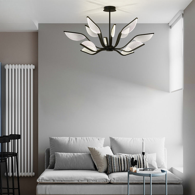 HEIKESZ New Chinese chandelier simple modern light luxury lamps living room bedroom study creative personality Chinese style lamp light fixtures for celling lights