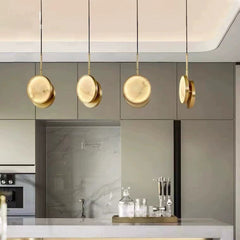 HEIKESZ Creative simple marble chandelier living room bedside designer restaurant bar Chinese hotel decoration LED chandelier lamp light fixtures for celling lights