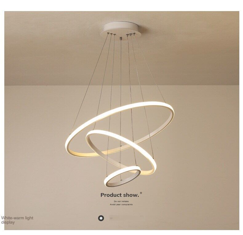 HEIKESZ New Post-Modern Chandelier for Living Room Bedroom Dining Bar Modern Simple Ceiling Lamp Lighting Fixture