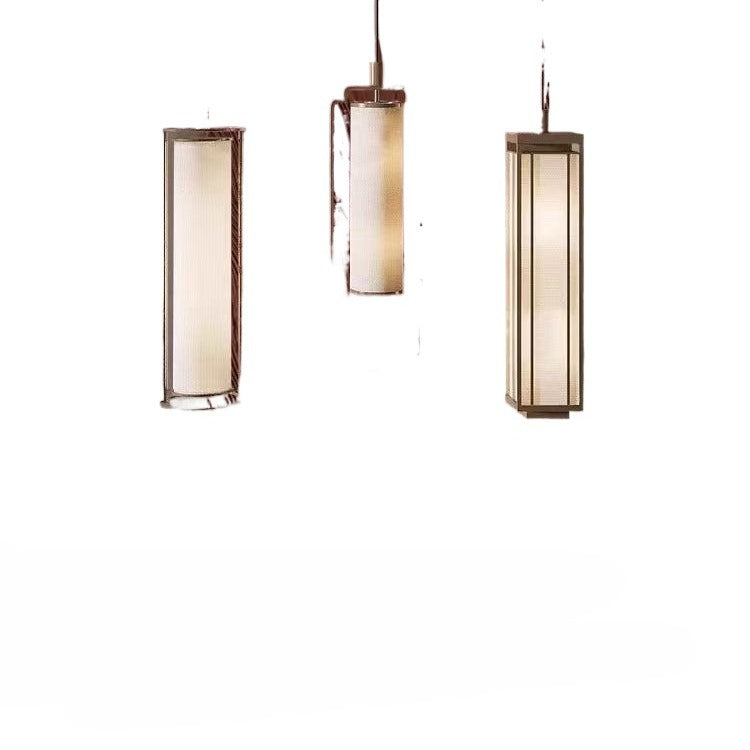 HEIKESZ New Chinese Style Bamboo Chandelier Candle Zen Light for Tea House Restaurant Hotel Decoration