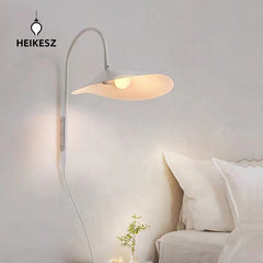 HEIKESZ ndustrial Wall Lamp Simple Design Art Desk Bedside Office Lighting for Homestay Hotel Living Room Bedroom
