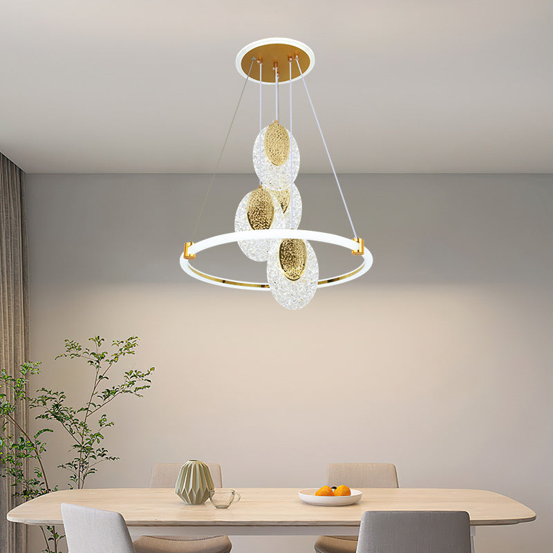 HEIKESZ Cross-border light luxury restaurant chandelier simple atmosphere creative bar chandelier home living room hall bedroom lamp lighting fixtures for celling lighting