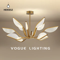 HEIKESZ New Chinese chandelier simple modern light luxury lamps living room bedroom study creative personality Chinese style lamp light fixtures for celling lights